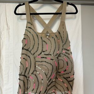 Free People Beaded Tank - Size Small